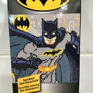Camelot Diamond Dotz DC Comics Diamond Painting Kit 8.7" x 8.7" YOUNG BATMAN NEW